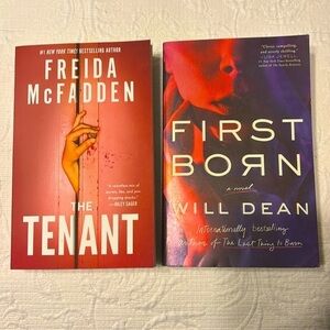 Thriller Bundle- Freida McFadden The Tenant & Will Dean First Born